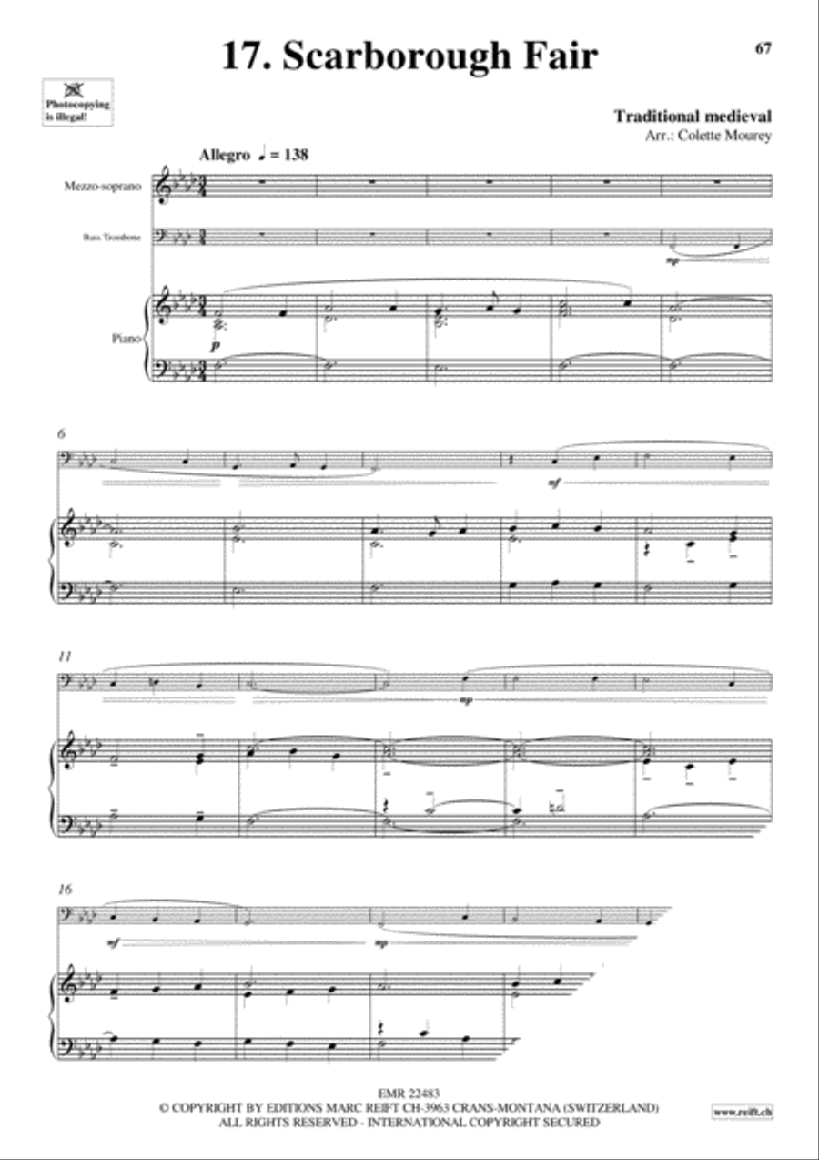 20 Greatest Duets Trombone scores gallery preview page 19