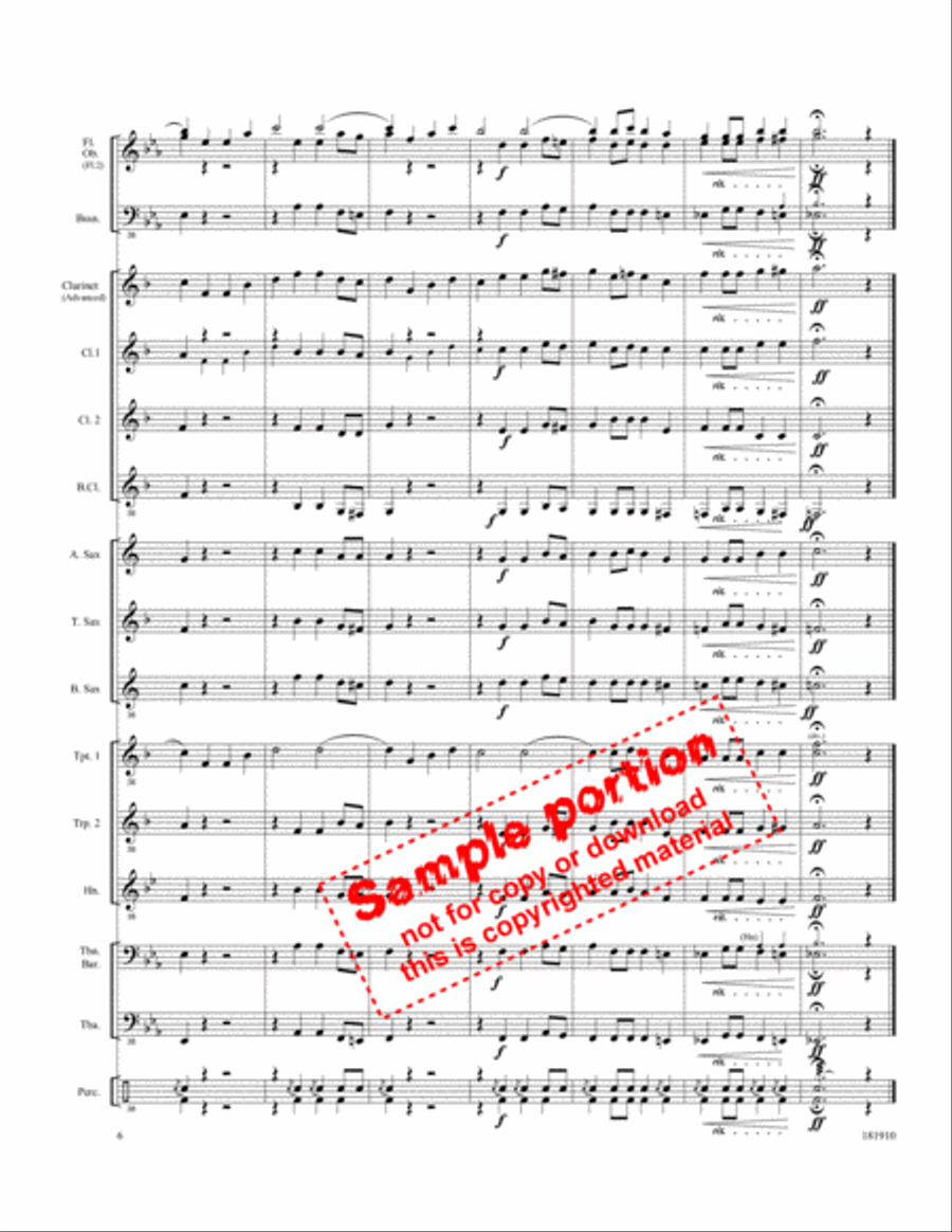 I Have Decided To Follow Jesus Concert Band scores gallery preview page 3