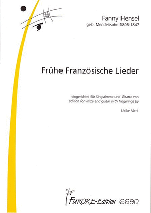 Book cover for Fruhe Franzosische Lieder/ Early French Songs
