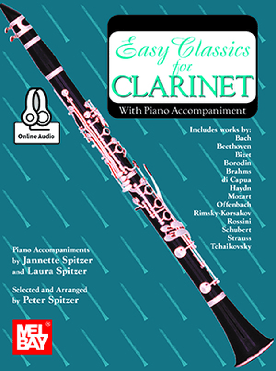 Easy Classics for Clarinet - With Piano Accompaniment Clarinet Solo scores gallery preview page 1