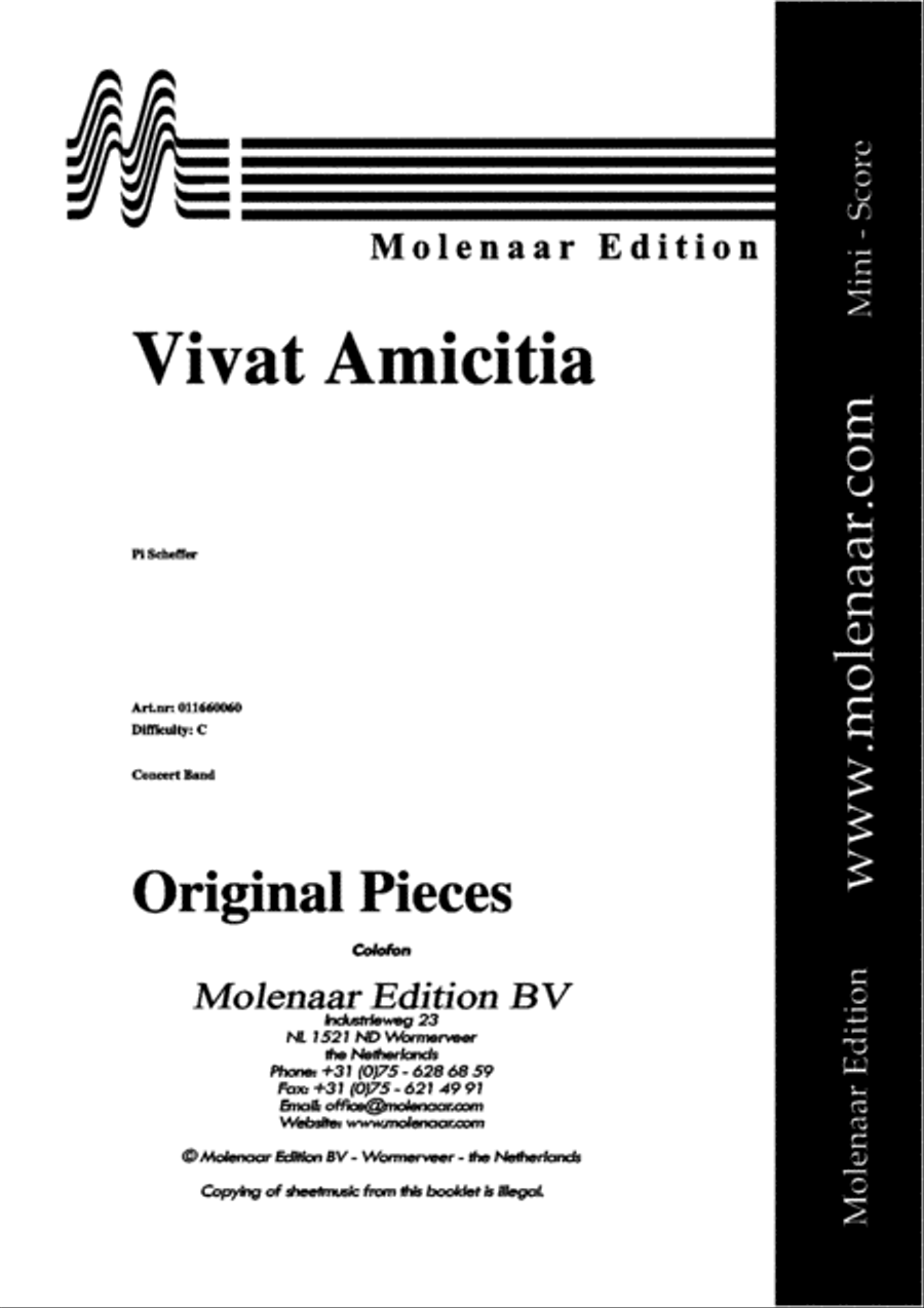 Vivat Amicitia Vivat Amicitia Concert Band scores gallery preview page 2