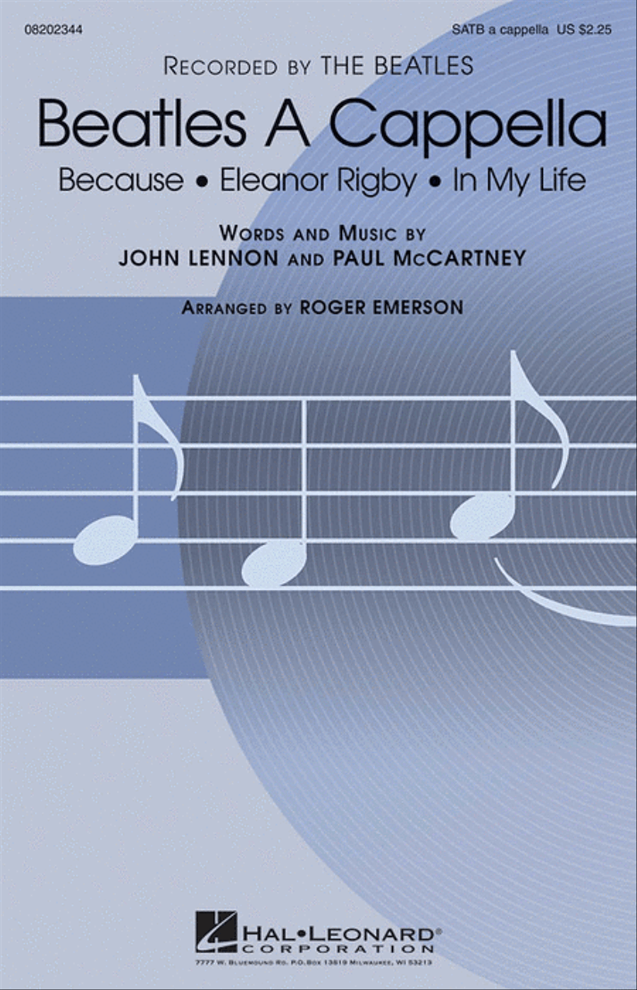 Beatles A Cappella 4-Part scores gallery preview page 1