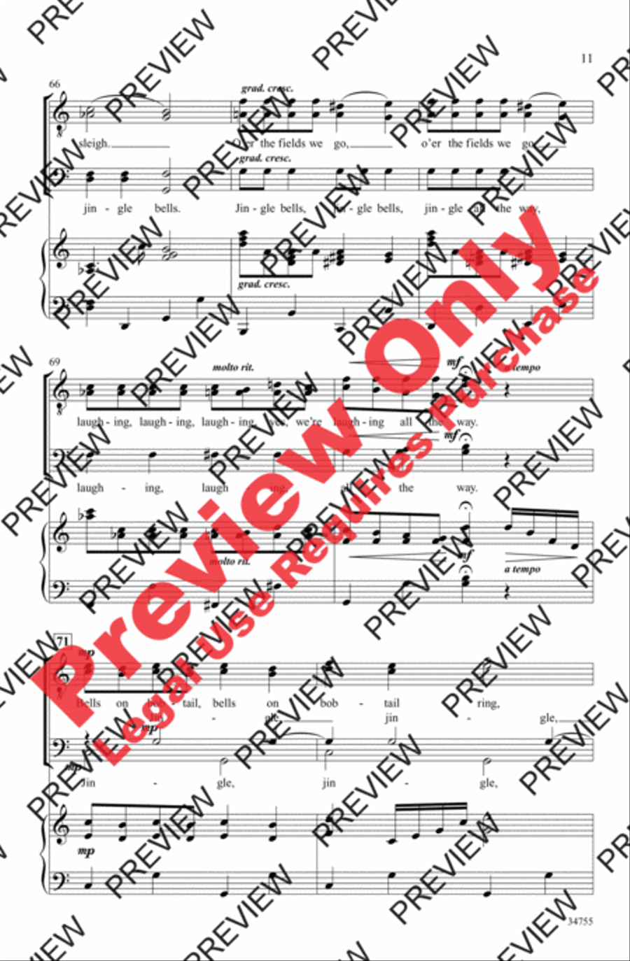 Nutcracker Jingles Nutcracker Jingles Men's Choir scores gallery preview page 23