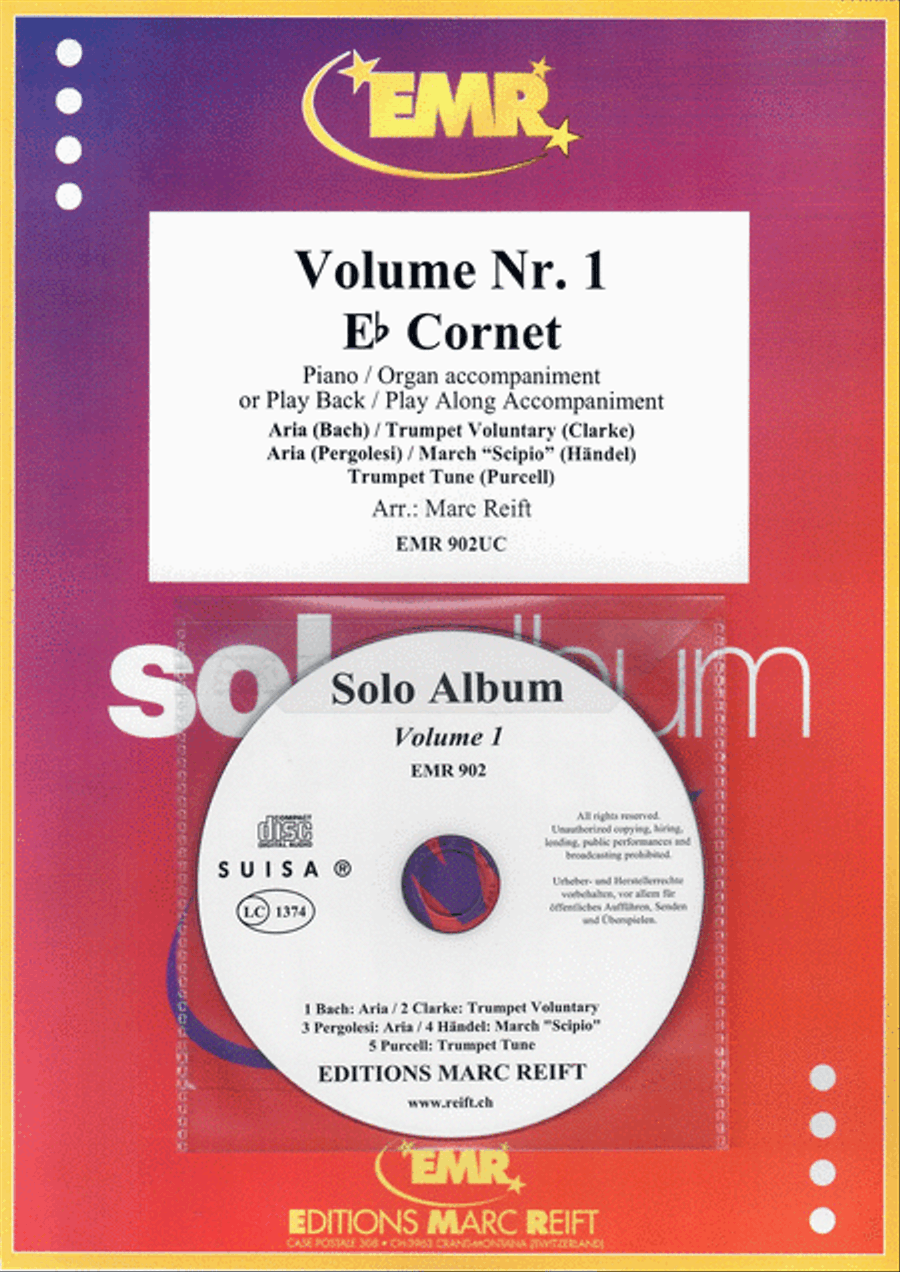Solo Album Volume 01 Cornet scores gallery preview page 1