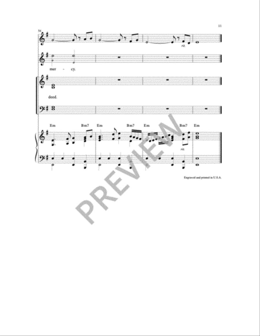 70 x 7 4-Part scores gallery preview page 7