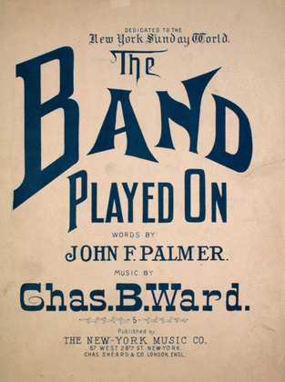 Book cover for The Band Played On