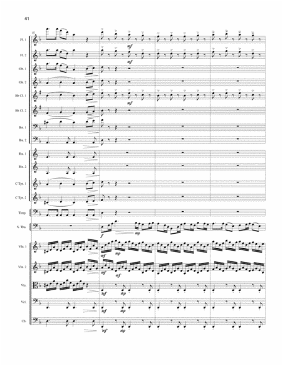 Concerto del Garda Orchestra scores gallery preview page 15