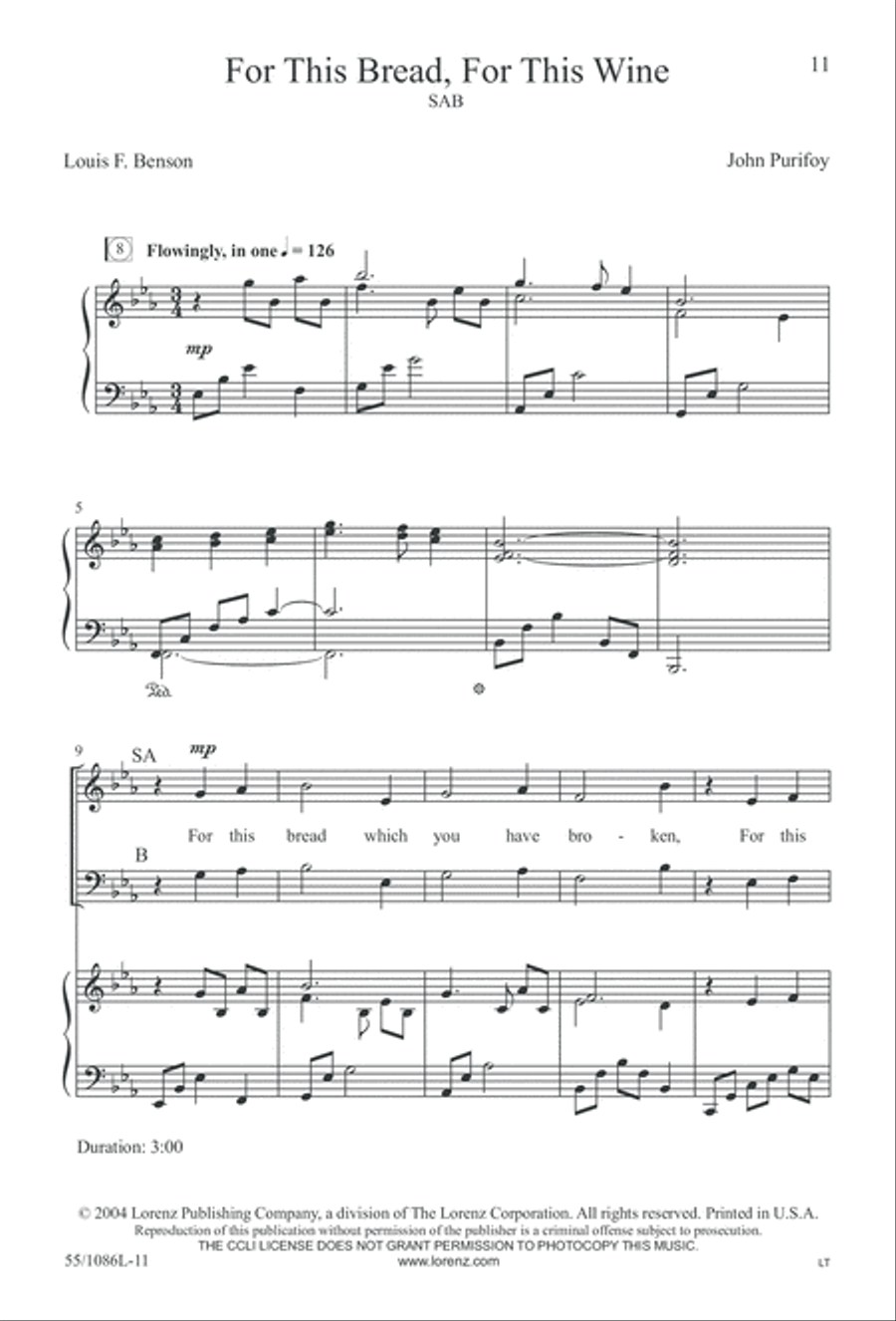 Out of the Shadows 3-Part scores gallery preview page 11