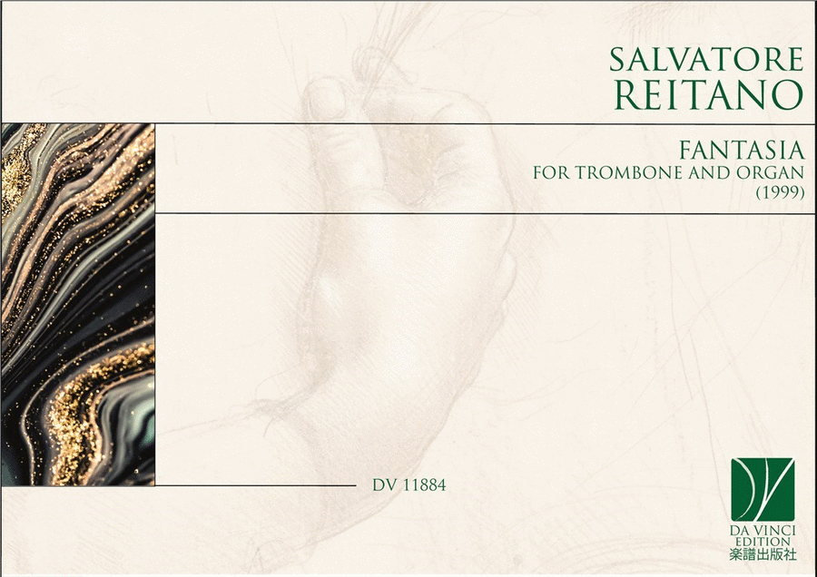Fantasia, for Trombrone and Organ (1999) Organ scores gallery preview page 1