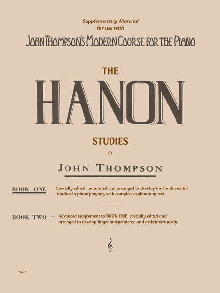 The Hanon Studies - Book One