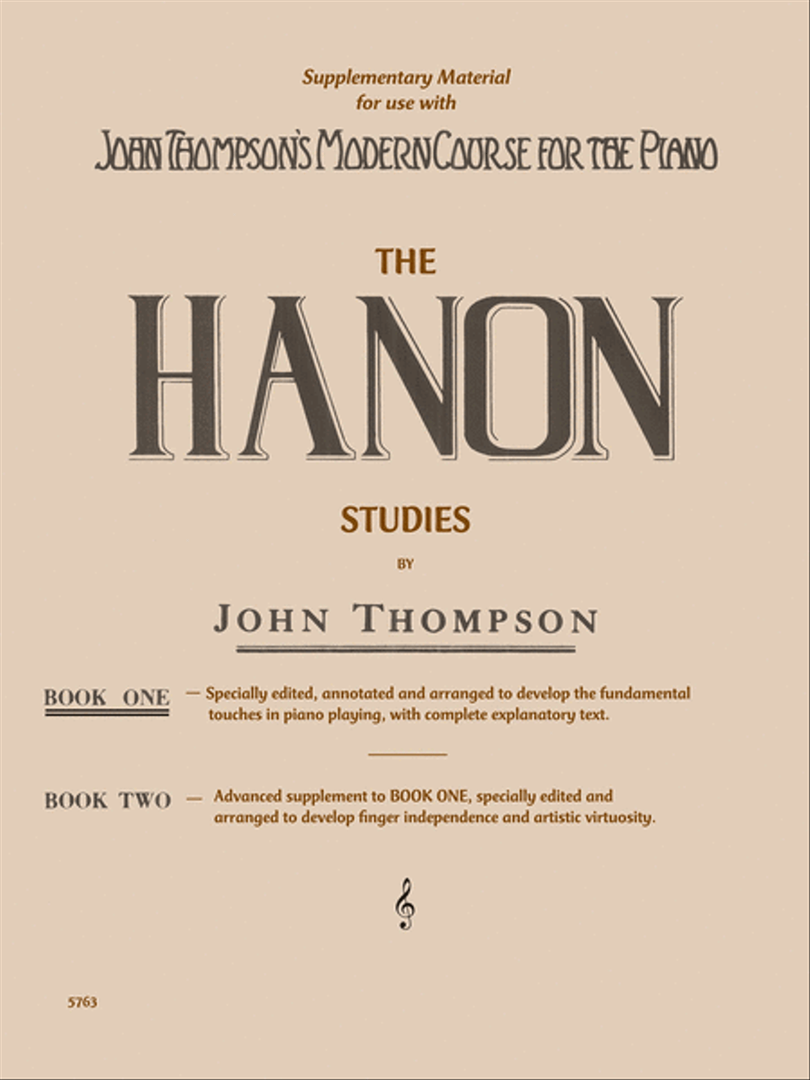 Hanon Studies – Book 1 Piano Method scores gallery preview page 1