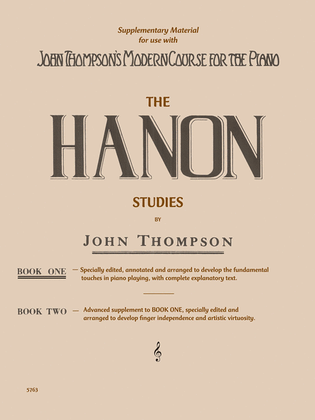 Book cover for Hanon Studies – Book 1