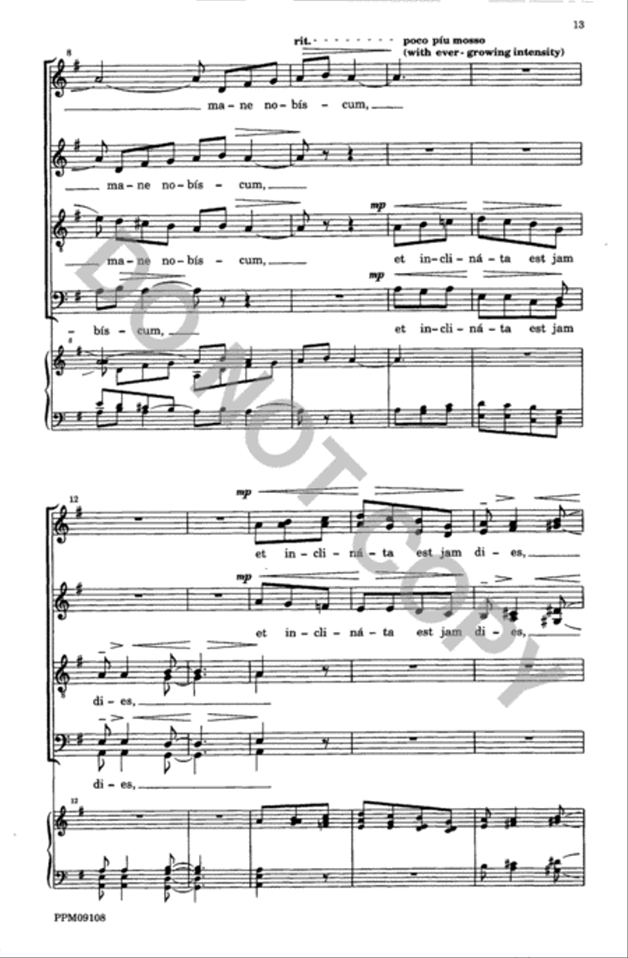 Four Motets from 'Resurrexi' 4-Part scores gallery preview page 14