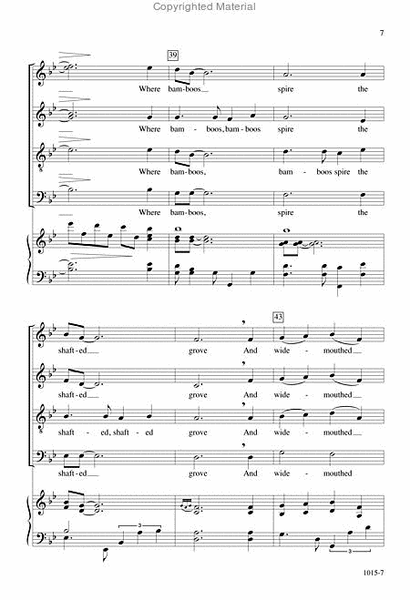 After the Winter - SATB Octavo image number null