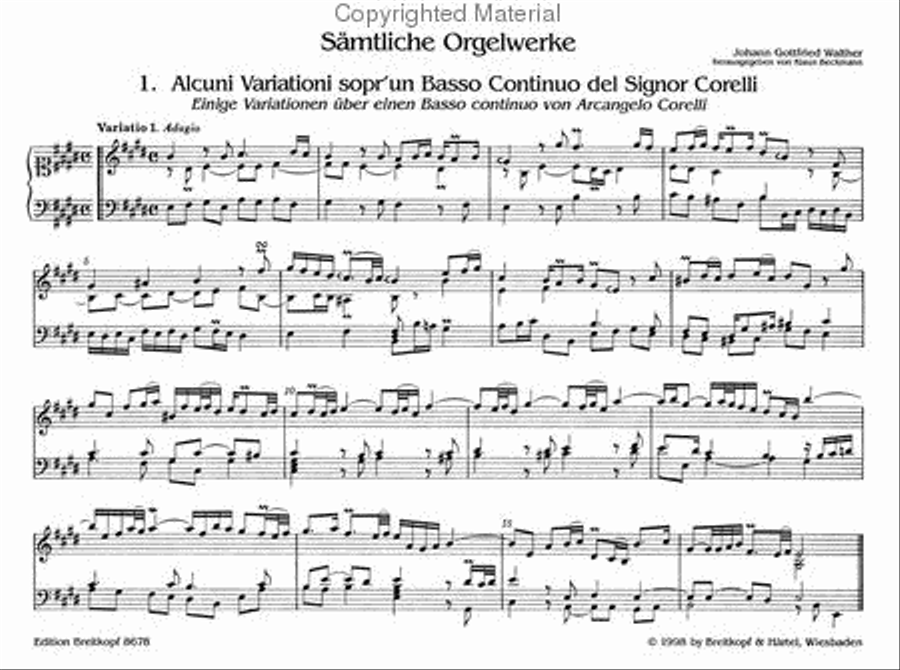 Complete Organ Works Complete Organ Works Organ scores gallery preview page 2