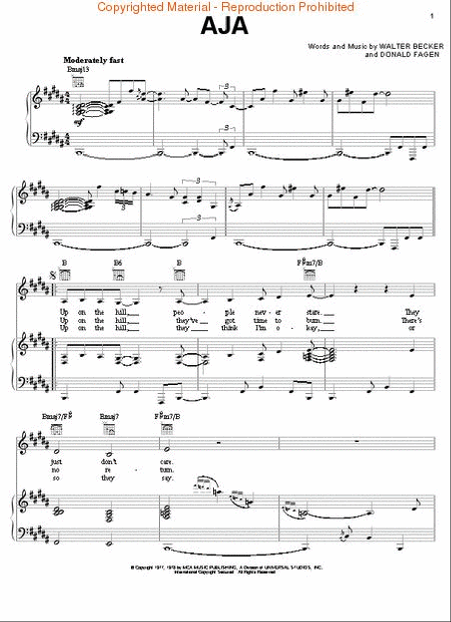 Steely Dan – Anthology Piano, Vocal, Guitar scores gallery preview page 2