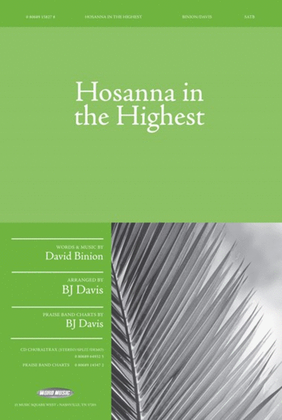 Book cover for Hosanna In The Highest - CD ChoralTrax