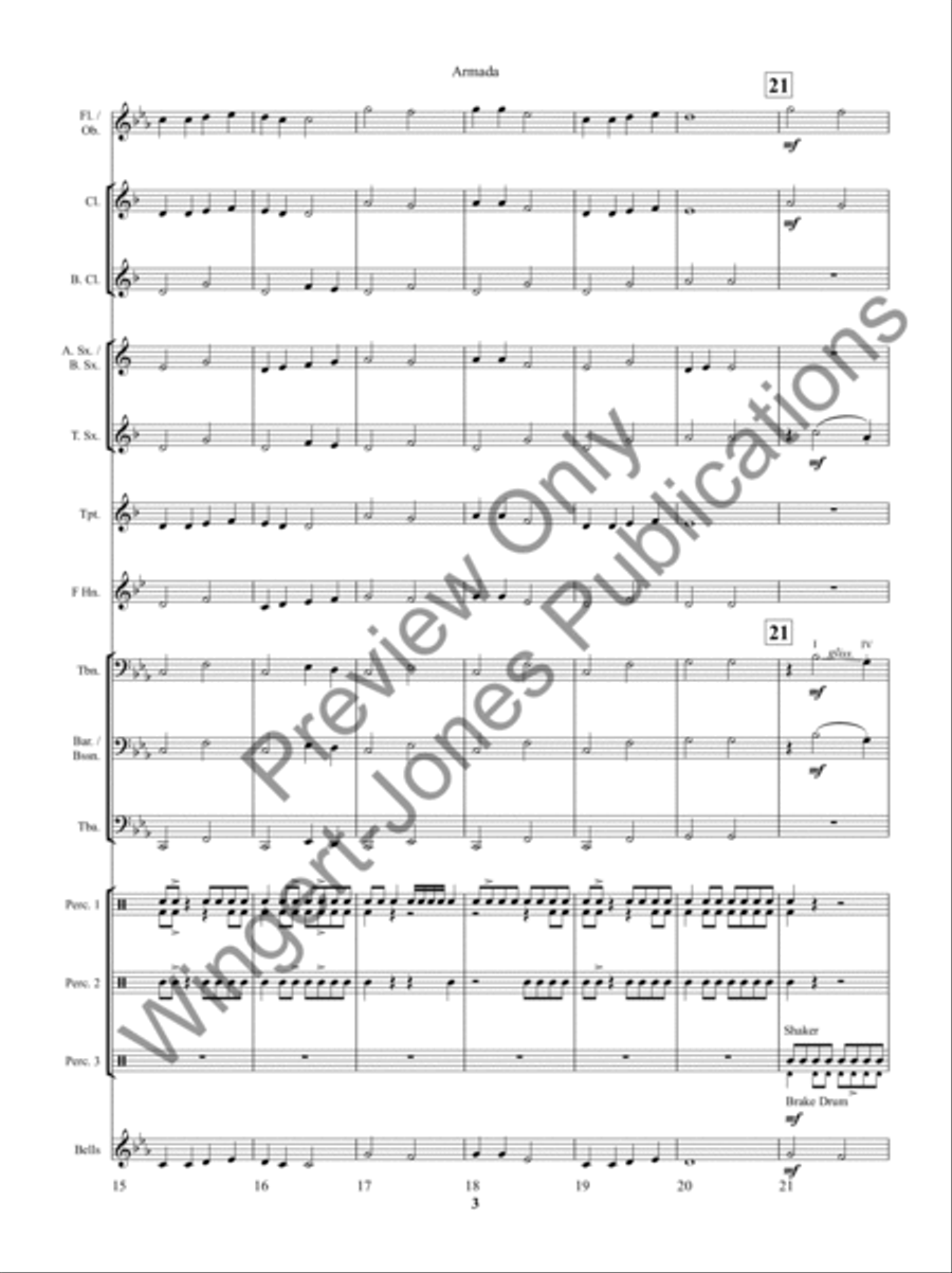 Armada Concert Band scores gallery preview page 6