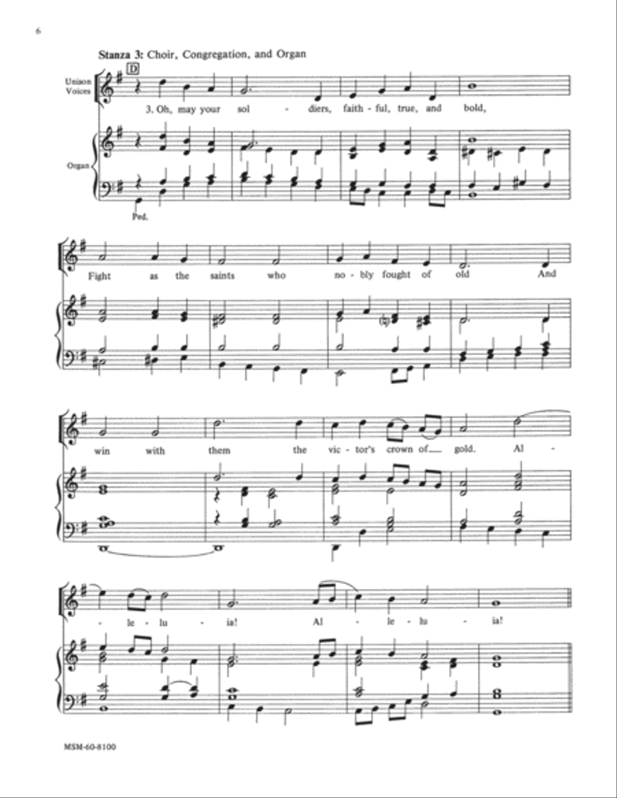 For All the Saints (Full Score) Choir scores gallery preview page 5