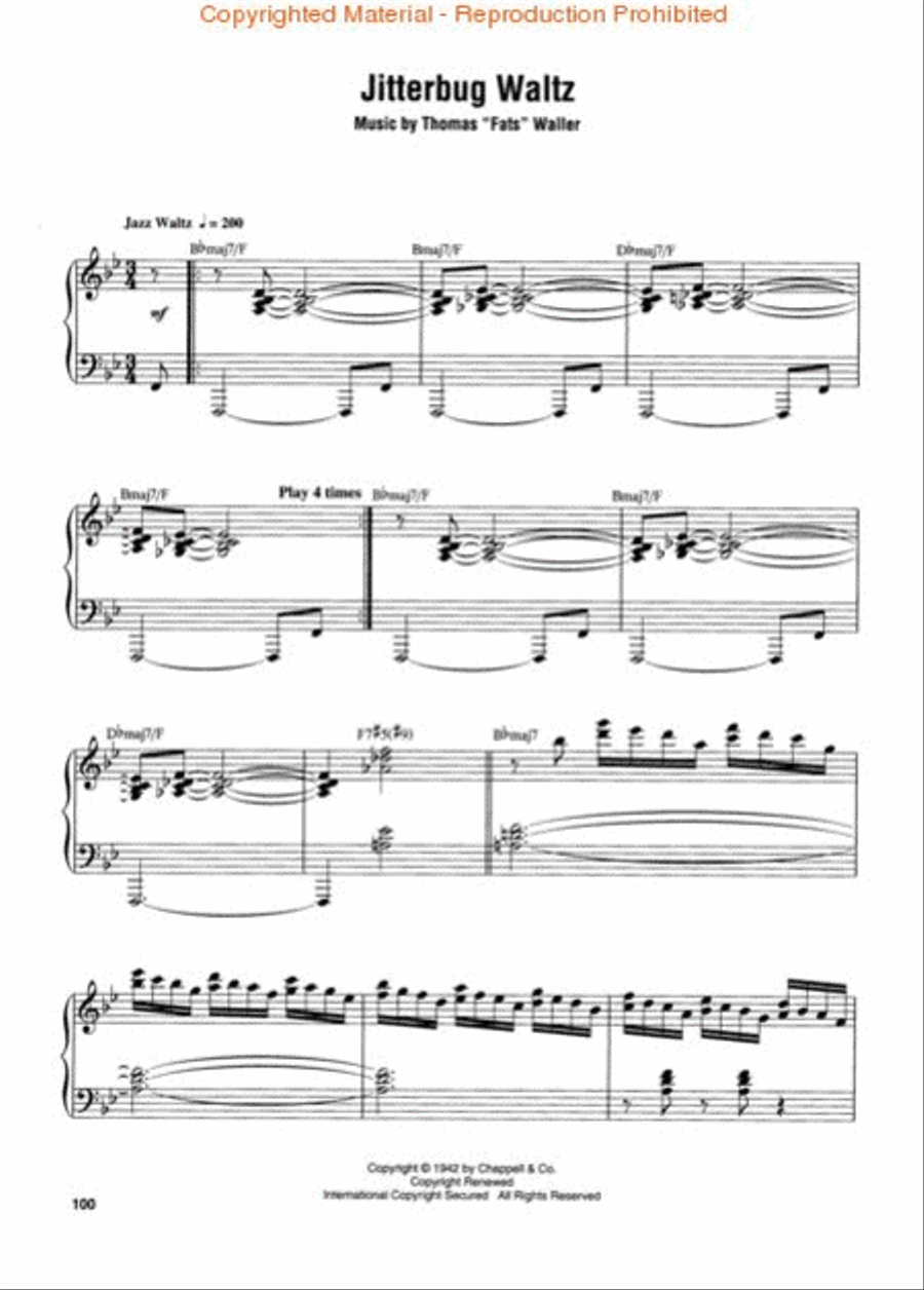 Oscar Peterson Trios Piano Solo scores gallery preview page 2
