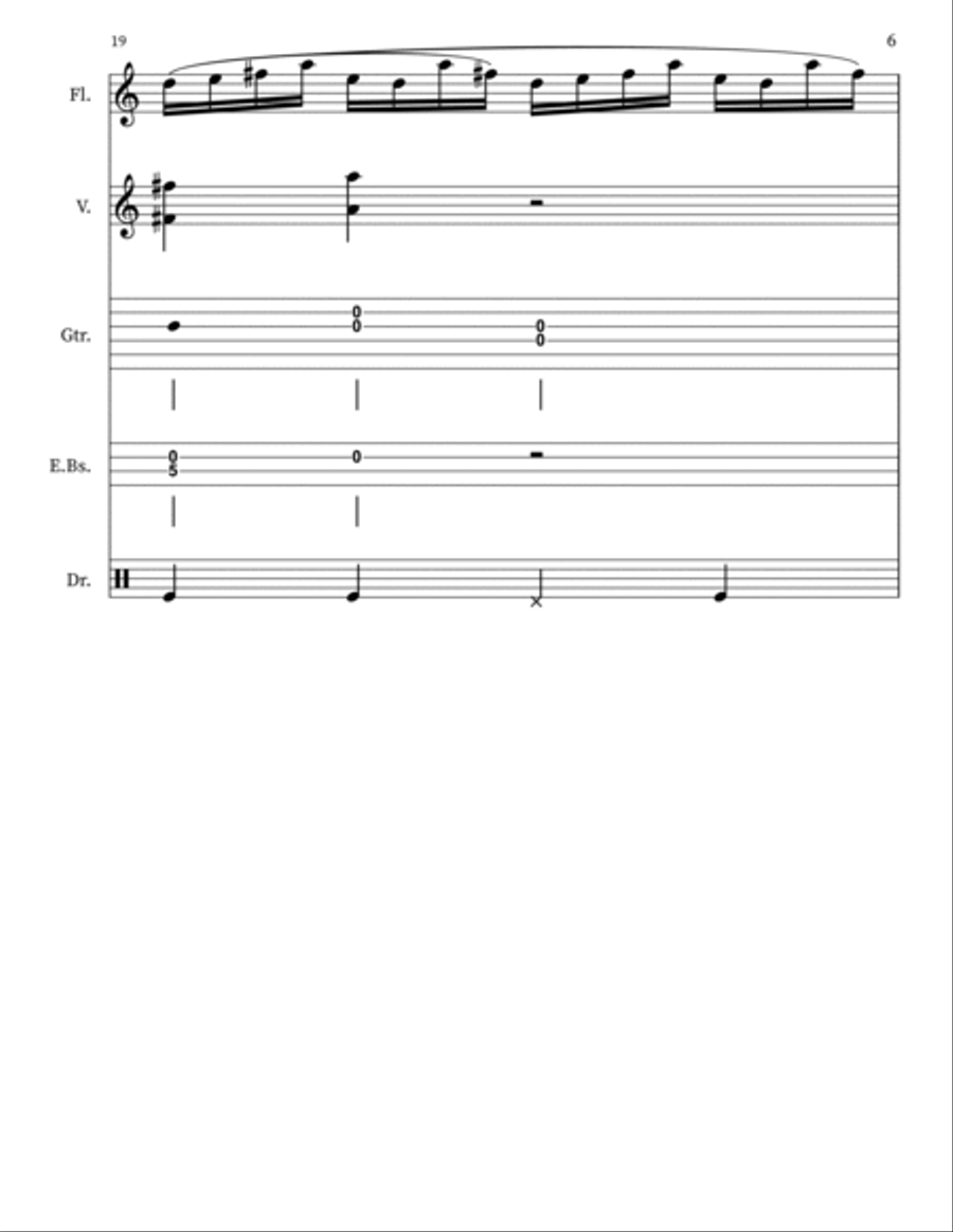 In Heaven Small Ensemble scores gallery preview page 6