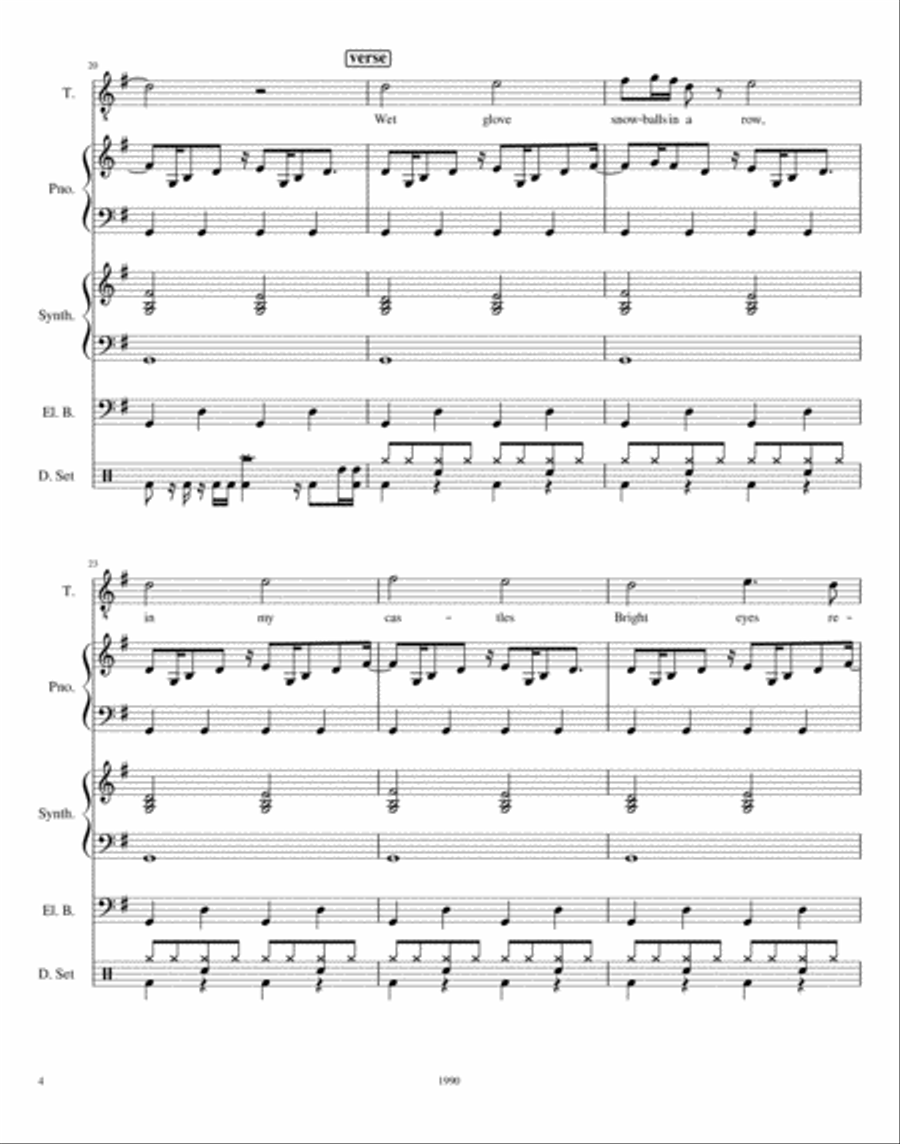 Winterwind Unison Choir scores gallery preview page 4