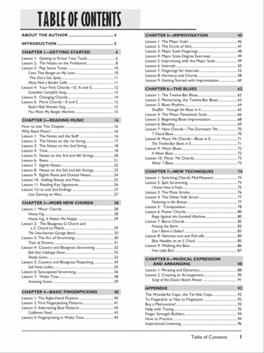 Complete Acoustic Guitar Method Complete Edition Acoustic Guitar scores gallery preview page 4