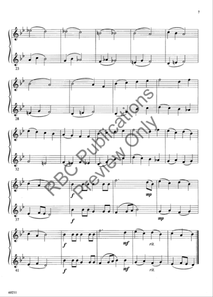 Clarinet Duets Vol 1 Choir scores gallery preview page 10
