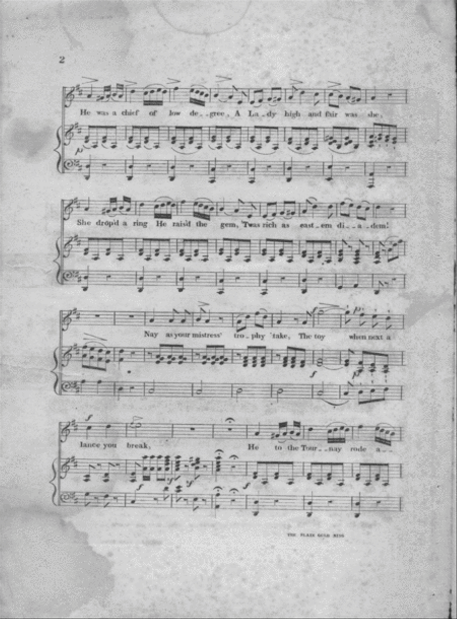 The Plain Gold Ring Voice scores gallery preview page 2