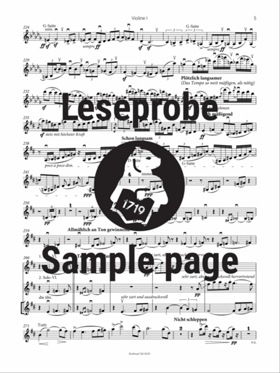 Symphony No. 9 Orchestra scores gallery preview page 5