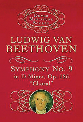 Book cover for Symphony No. 9 in D Minor -- Op. 125 (Choral)