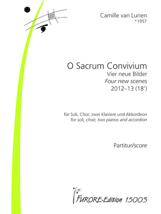 O Sacrum Convivium - four new scenes