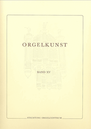 Book cover for Orgelkunst 15