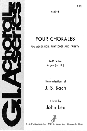 Book cover for Four Chorales for Ascension, Pentecost and Trinity