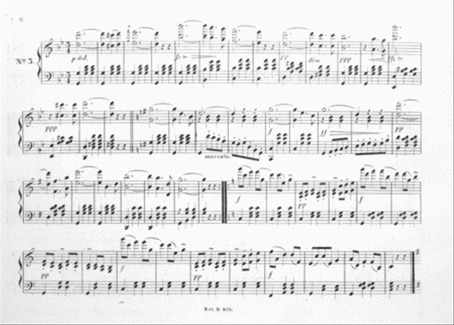 Die Industriellen. Walzer fur das Pianoforte Piano Solo scores gallery preview page 5