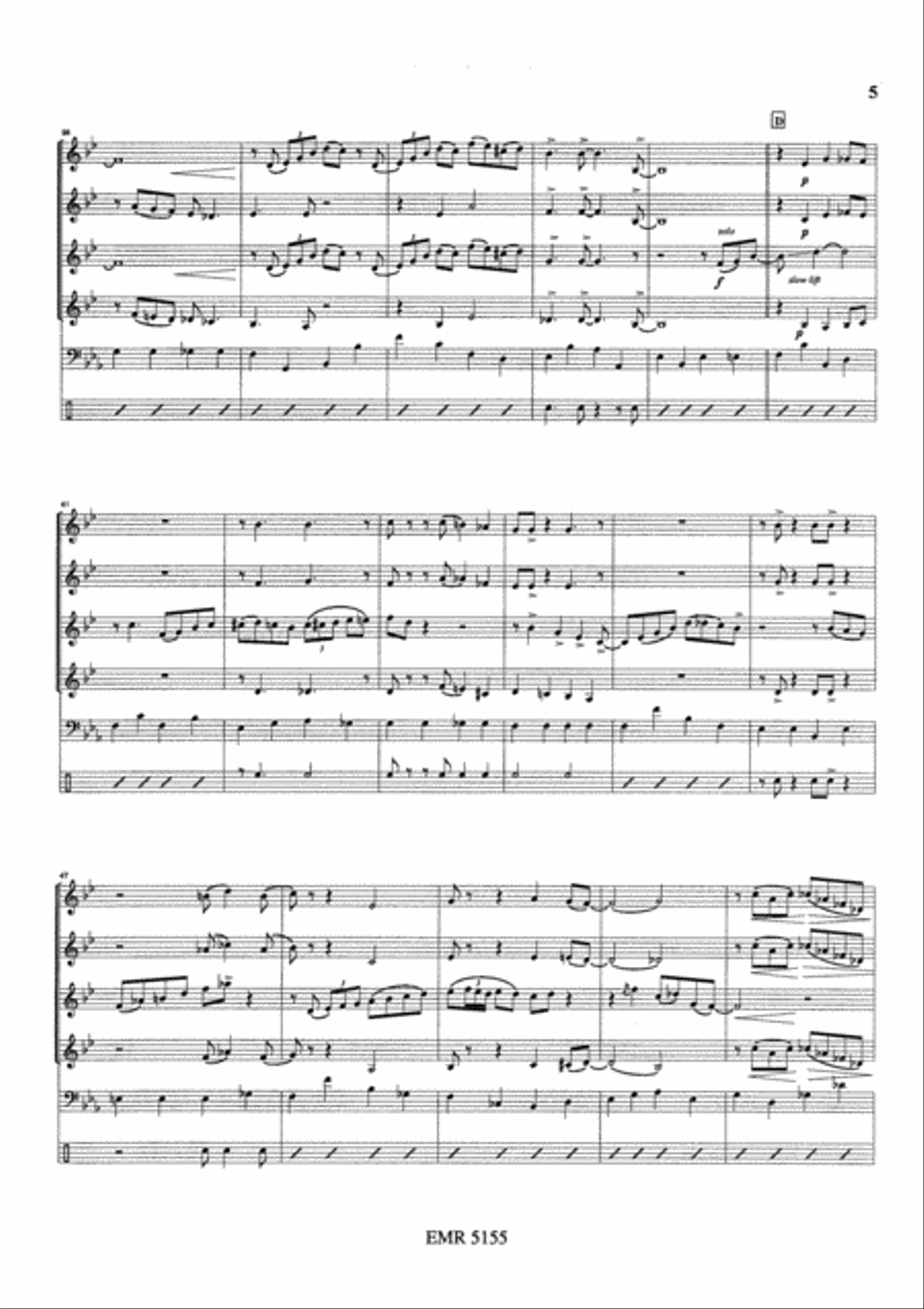 Spring Swing Horn scores gallery preview page 5