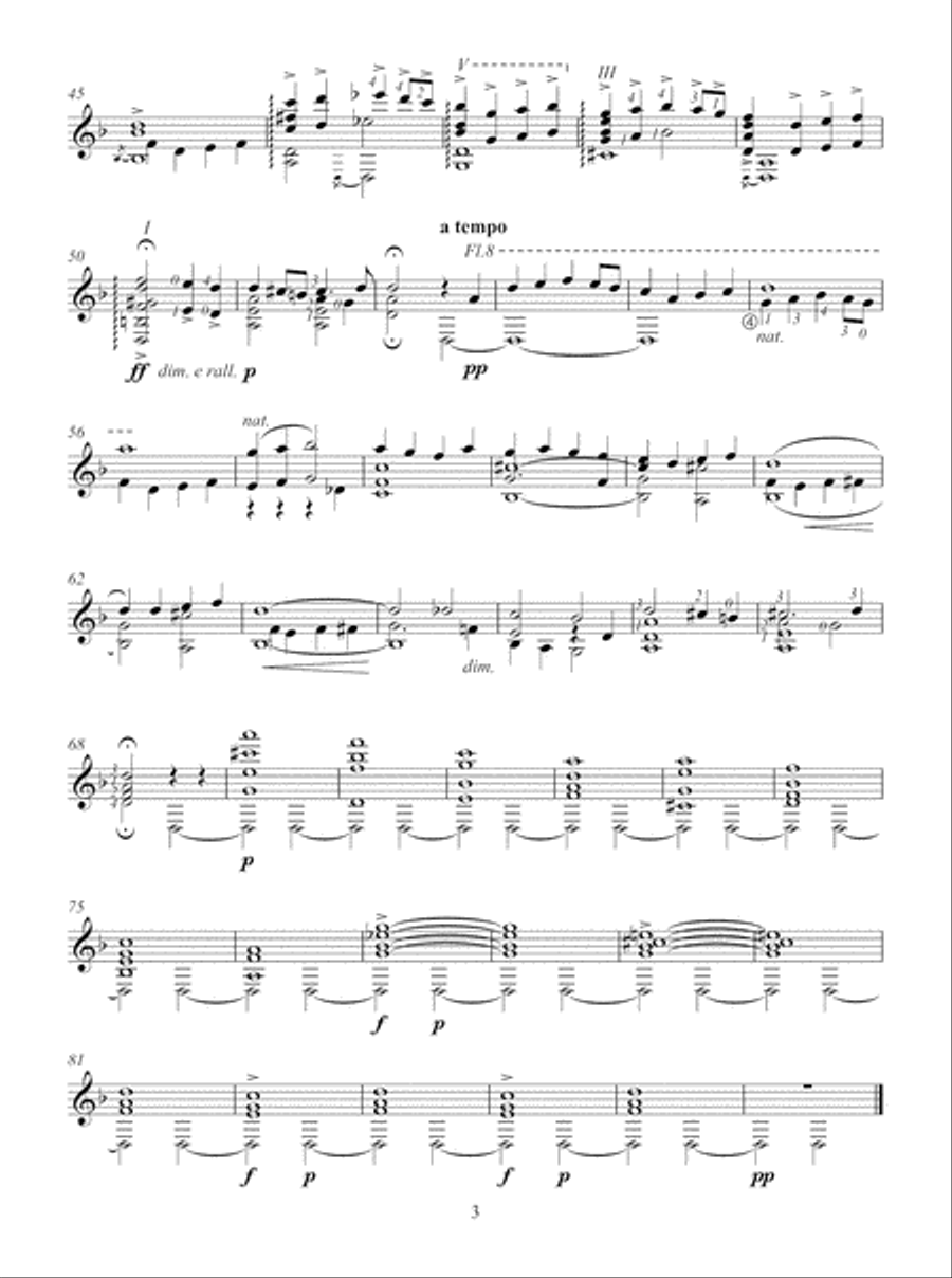 Masters of Russian Composition: Alexander Borodin and Anatoly Lyadov Acoustic Guitar scores gallery preview page 4