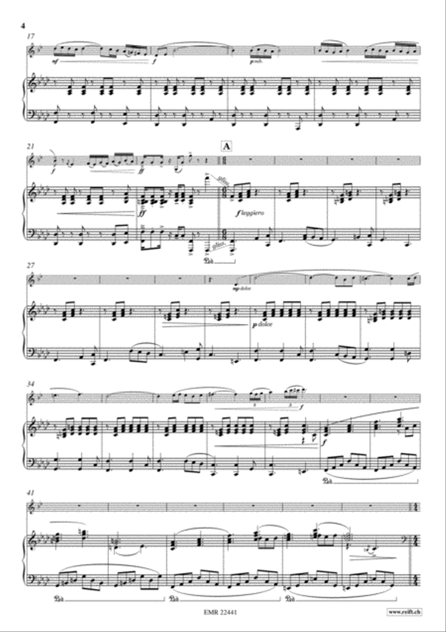 Hungarian Horntail Voice Solo scores gallery preview page 4
