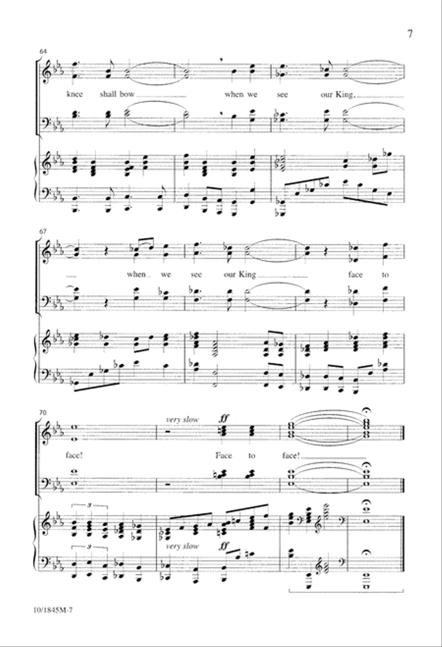 Christ Will Be Lifted Up Christ Will Be Lifted Up Divisi scores gallery preview page 7