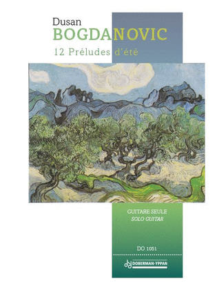 Book cover for 12 Preludes d'ete