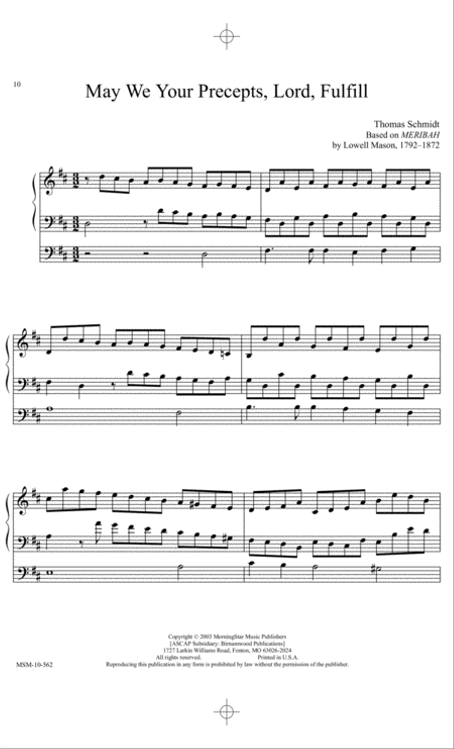 All Glory Be to God on High: Seven General Hymn Preludes Organ scores gallery preview page 4