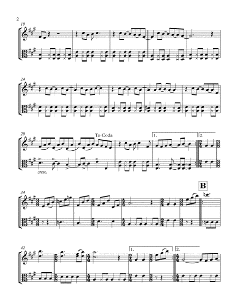 Here Comes The Sun Here Comes The Sun String Duet scores gallery preview page 3