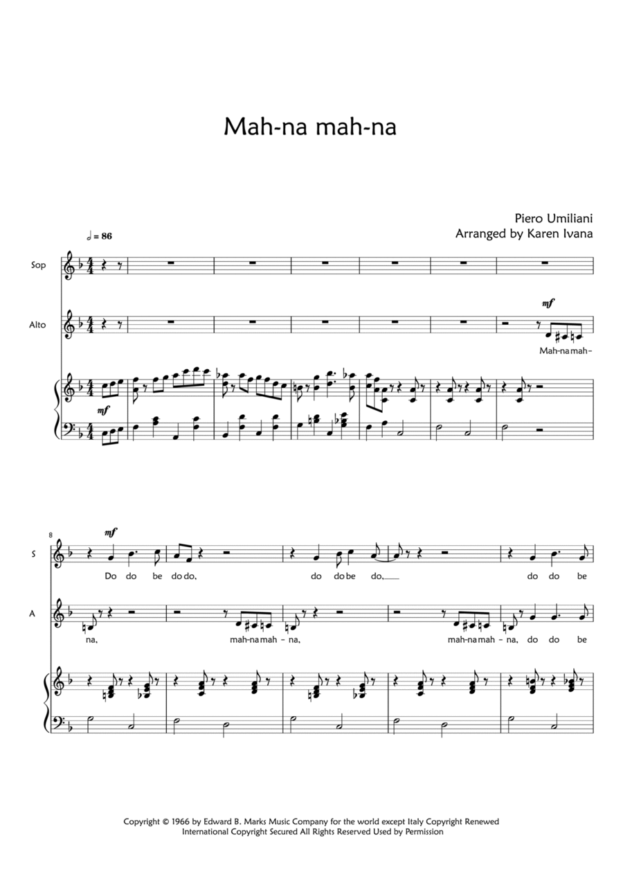 Mah-na Mah-na SA scores gallery preview page 1