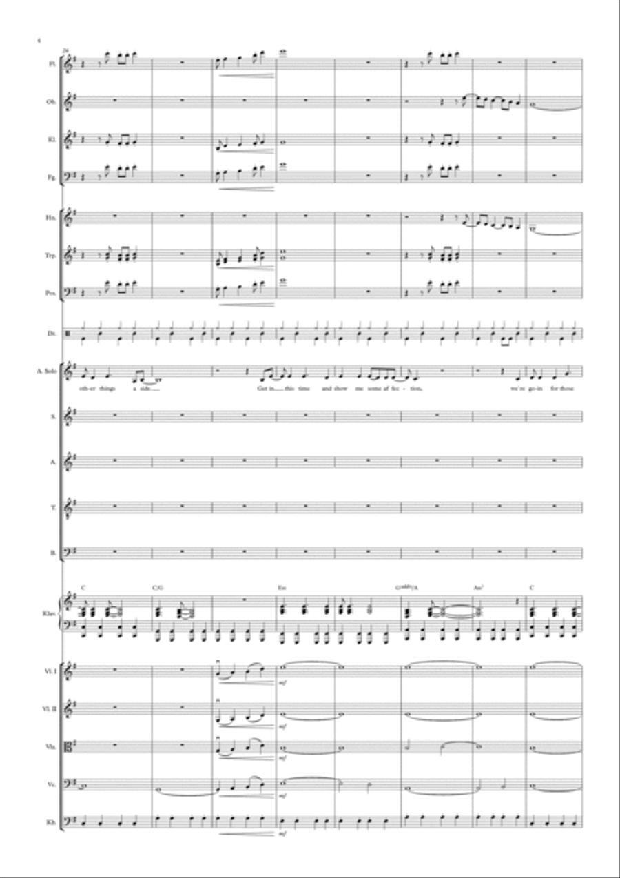 I'm So Excited Full Orchestra scores gallery preview page 4