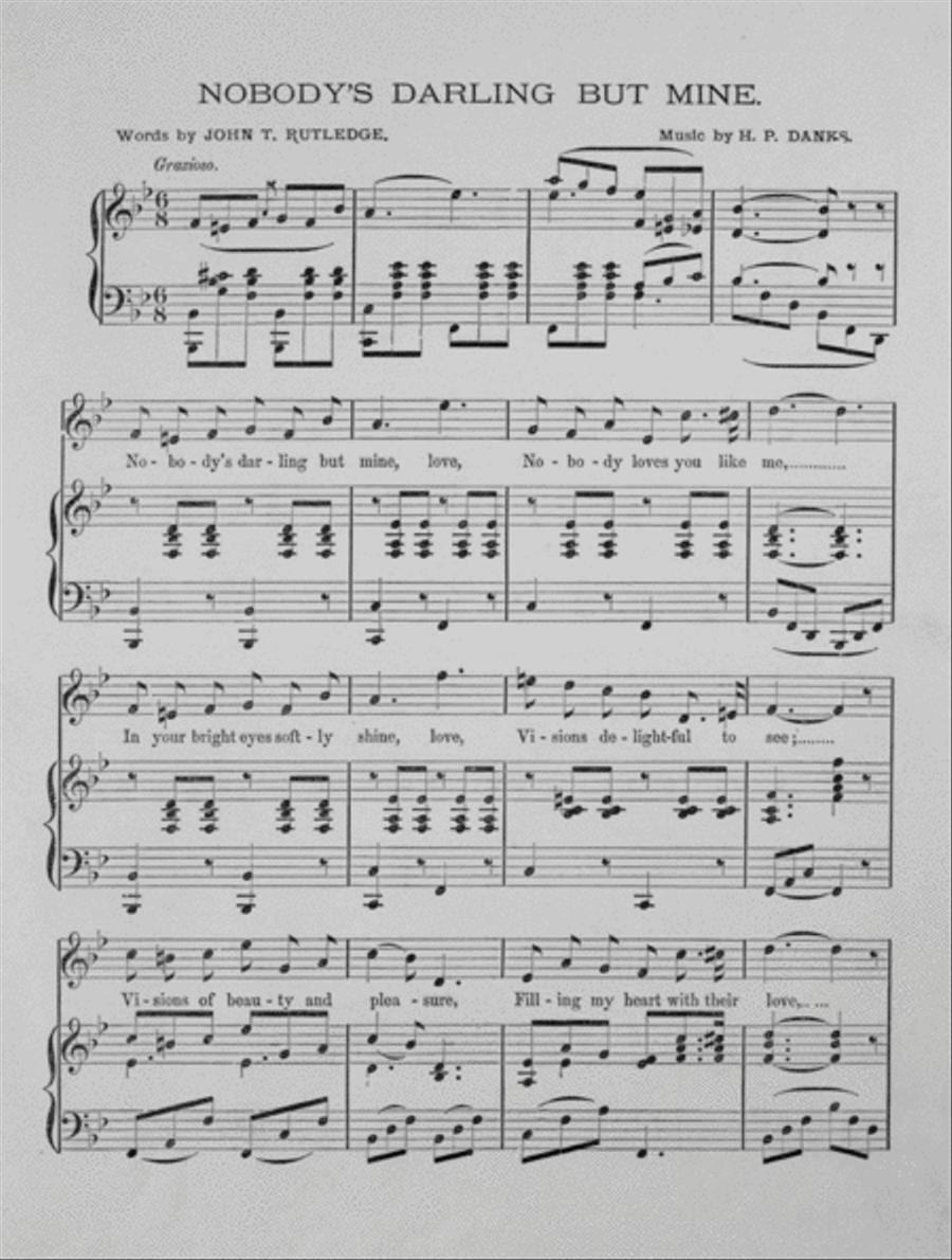 Nobody's Darling But Mine Voice scores gallery preview page 2