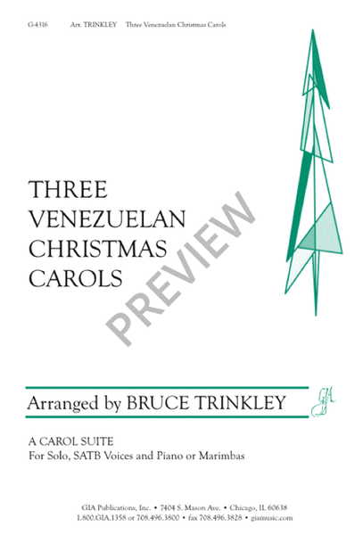 Three Venezuelan Christmas Carols image number null