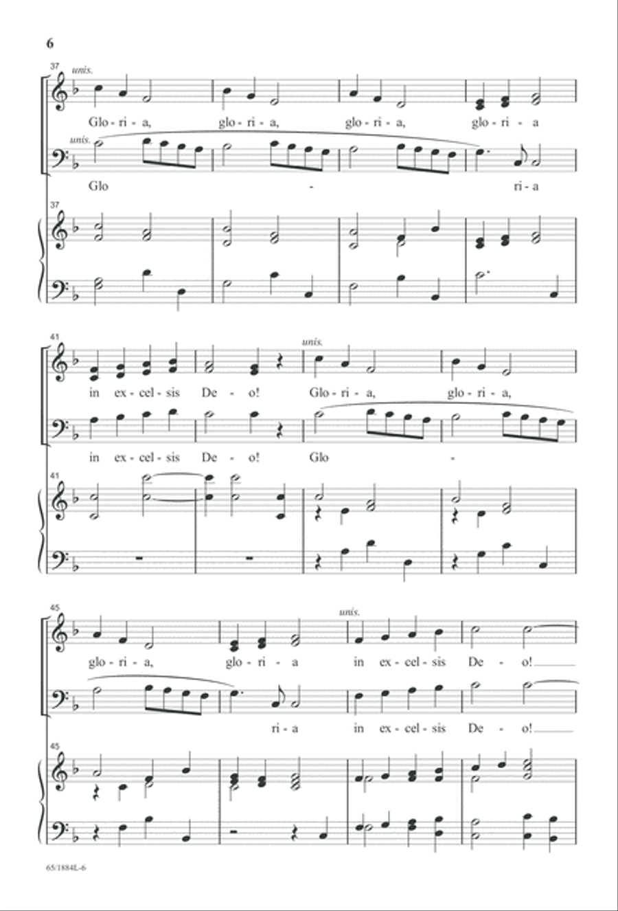 Let Us Adore Him 4-Part scores gallery preview page 8