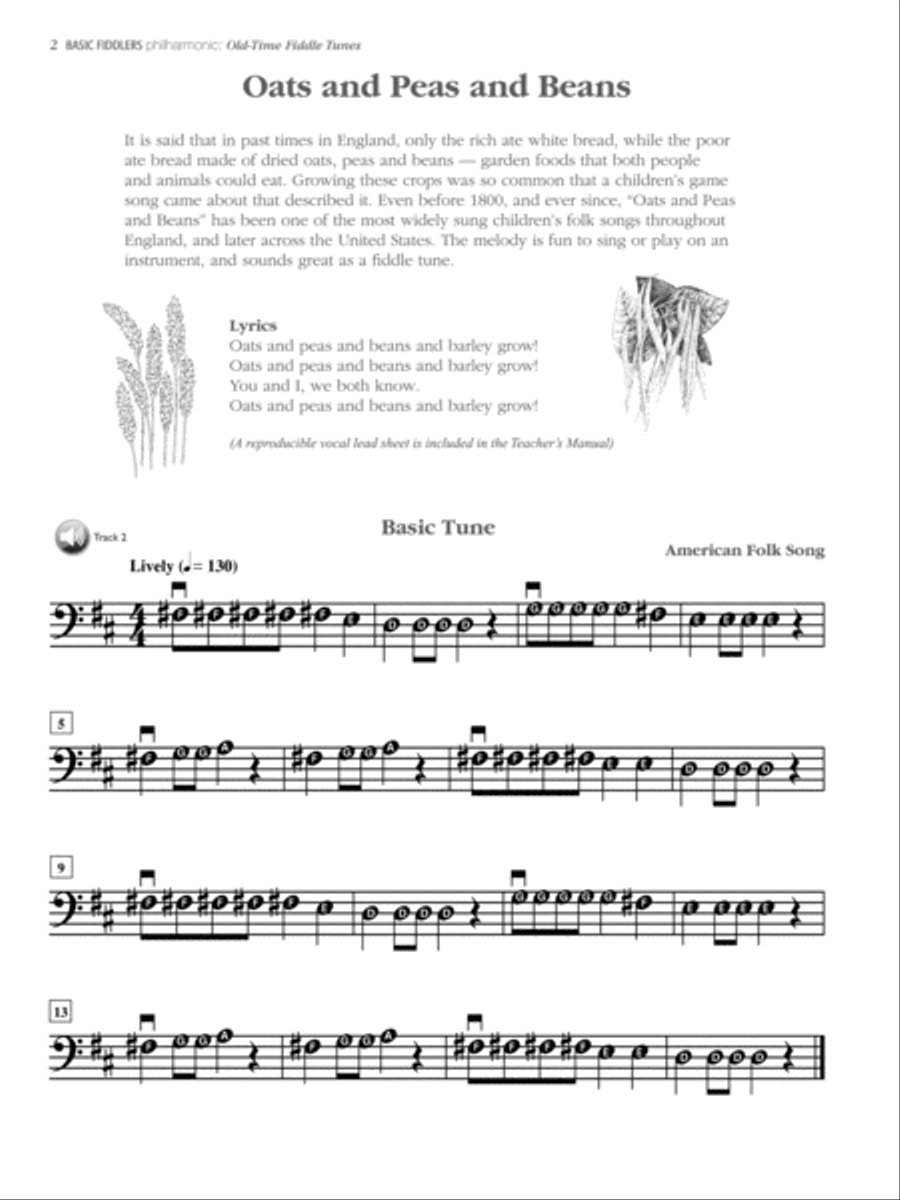Basic Fiddlers Philharmonic Old-Time Fiddle Tunes String Orchestra scores gallery preview page 3