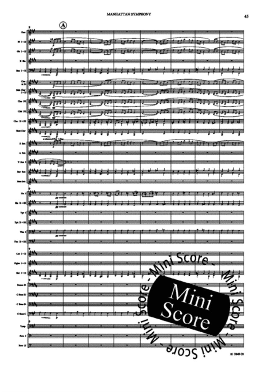 Manhattan Symphony Concert Band scores gallery preview page 49