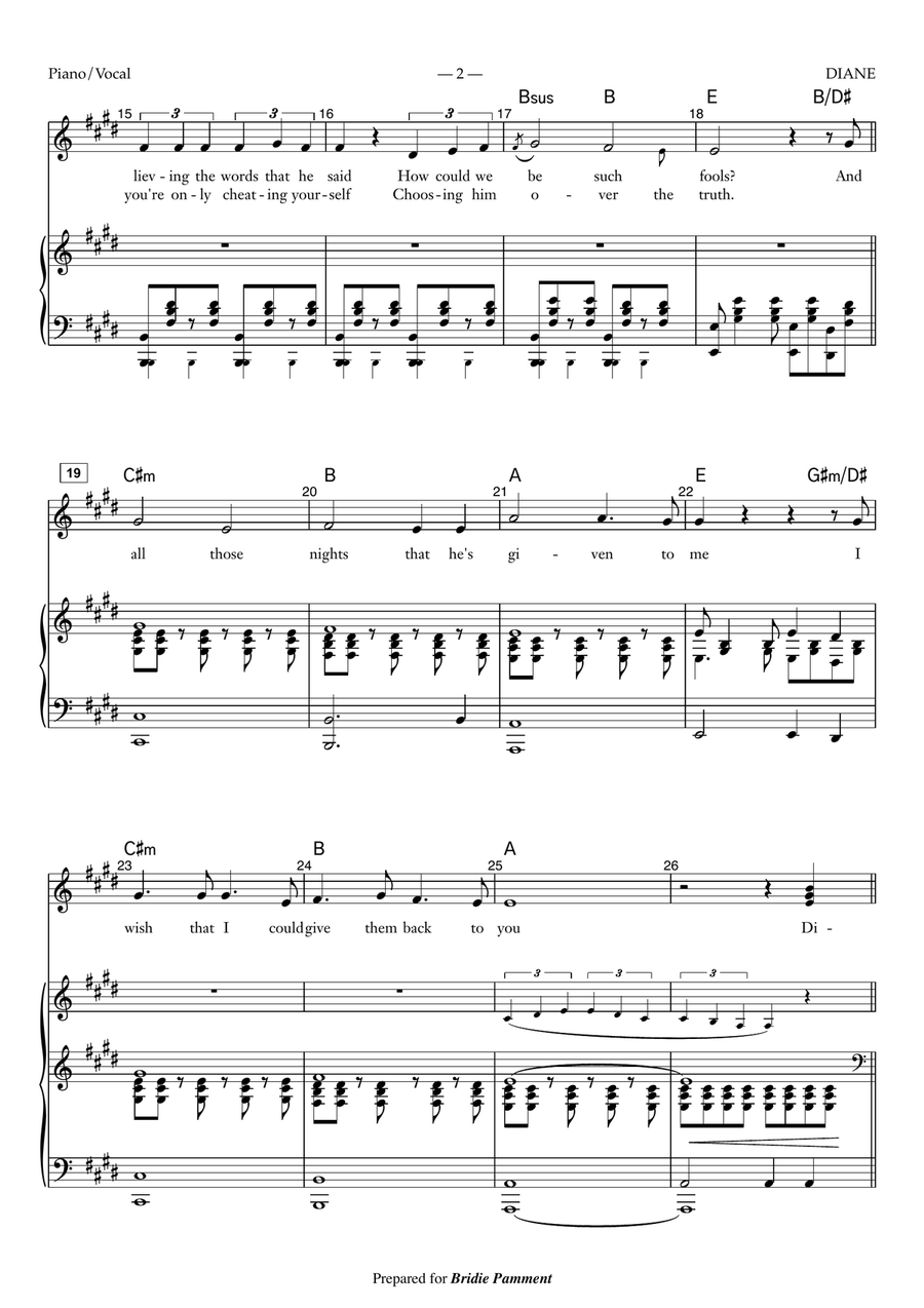 Diane A Cappella scores gallery preview page 2